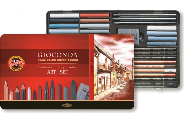Juego mediano de artistas Koh-I-Noor Gioconda 8891 (39 piezas)