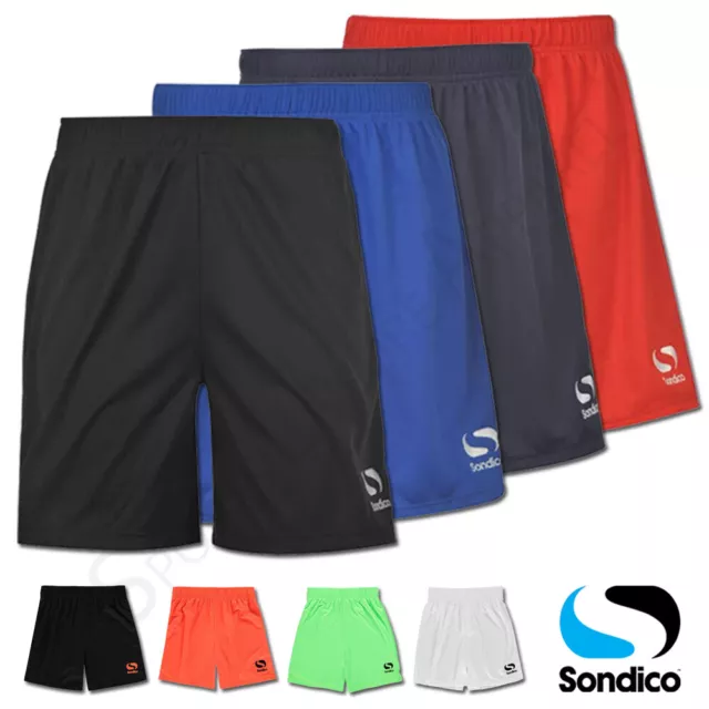 Boys Shorts Sondico Junior Football Sports Running Kids School Age 9 10 11 12 13