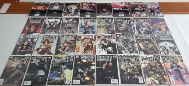 PUNISHER: WAR JOURNAL VOL. 2 (2007) #1-26 COMIC RUN LOT HI GRADE Avg NM/M 9.8