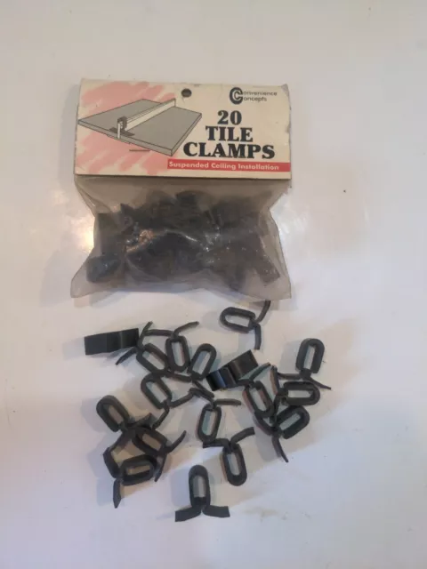 Ceiling Tile Clamps QTY 37 (LSTG23-0037)