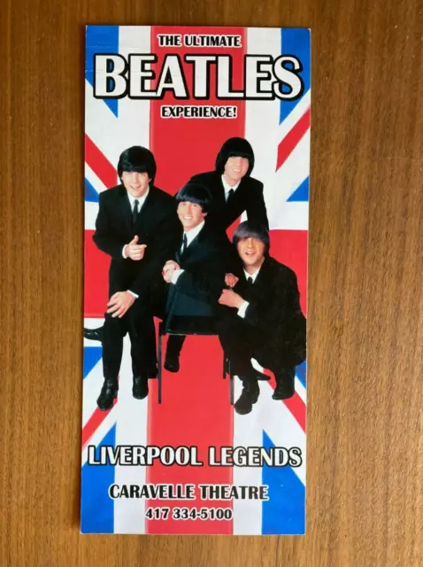 Ultimate Beatles Experience Liverpool Legends 2006 Schedule Brochure