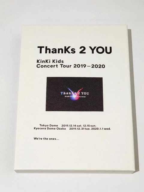 KINKI KIDS CONCERT Tour 20192020 ThanKs 2 YOU Bluray 3disc