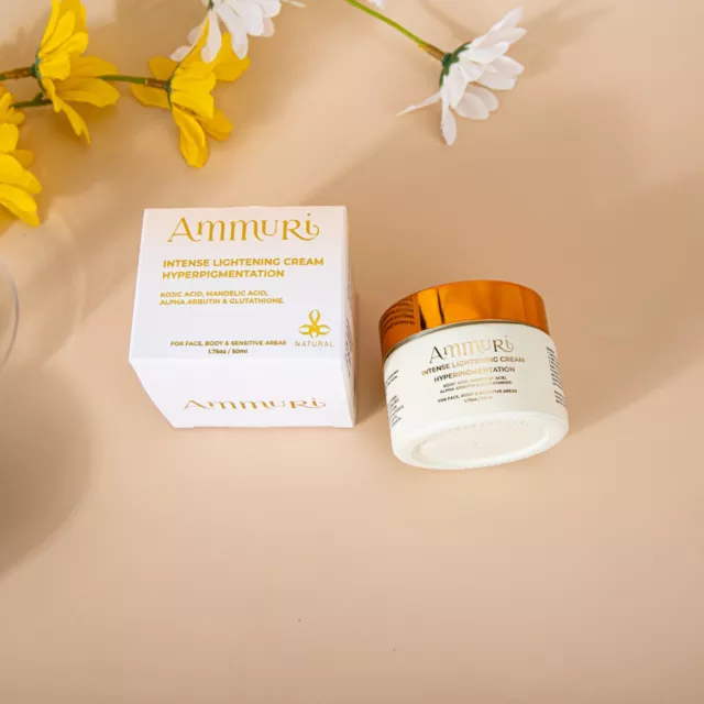 Ammuri Intense Lightening Skin Cream Freckle Whitening Melasma Hyperpigmentation