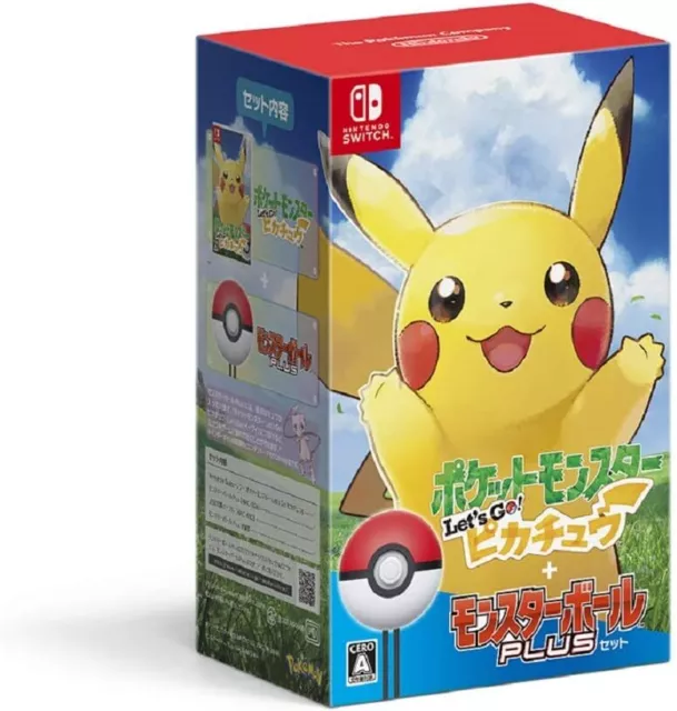 Pokémon: Let's Go, Pikachu Poké Ball Plus Packung (NINTENDO Schalter,2018) Ap