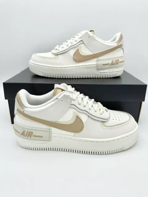 NIKE AIR FORCE 1 Shadow Sail Hemp Fossil Bone Braun Beige Damen Schuhe 39 40 5 EUR 159 99 PicClick DE