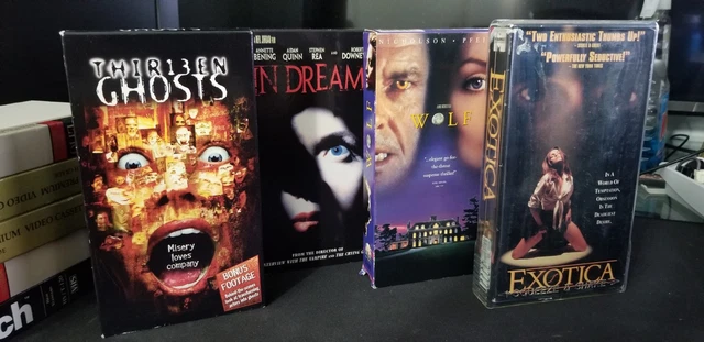 Horror Suspense 13 Ghosts Amazon Prime LOT HORROR/THRILLER VHS - Main Image