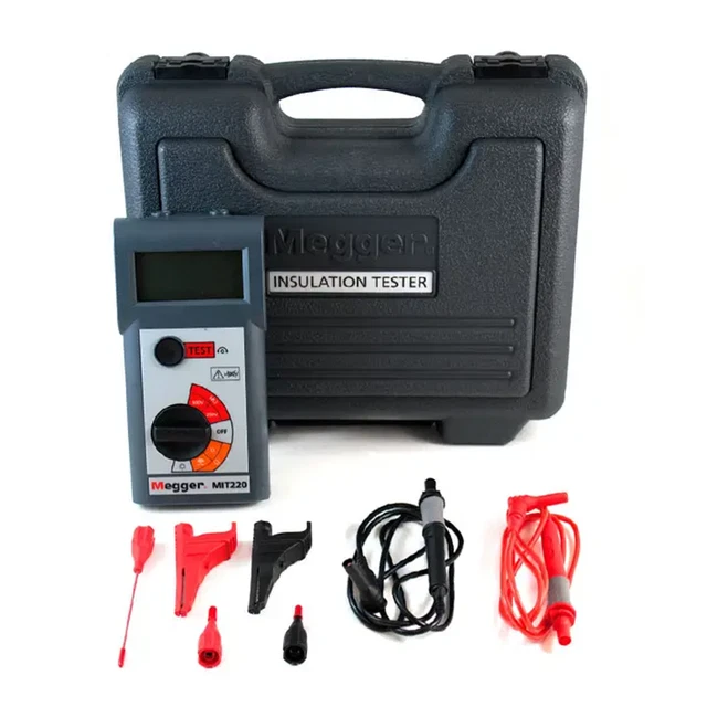 Megger MIT220 Tester isolamento e continuità digitale/analogico 250 V/500 V