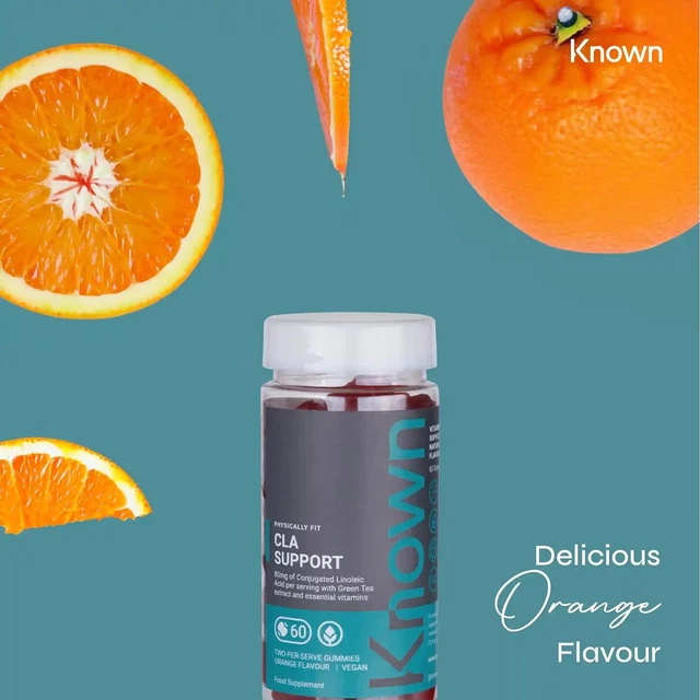 CLA SUPPORT 80MG Gummies Conjugated Linoleic Acid Gummies with Green