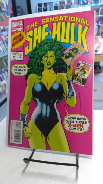 Sensational She-Hulk #60 Marvel Comics 1994 Low Print Run Final Issue