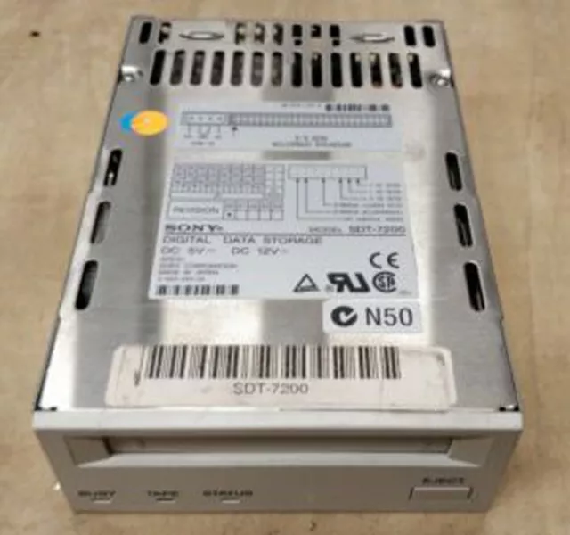 SDT-7200 Sony 4/8 GB DDS2 4MM SCSI Unità backup per HP DDS-2 lettore drive DAT 2