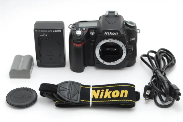 [NEAR MINT] Nikon D90 12.3MP Digital SLR Camera Body From JAPAN #53