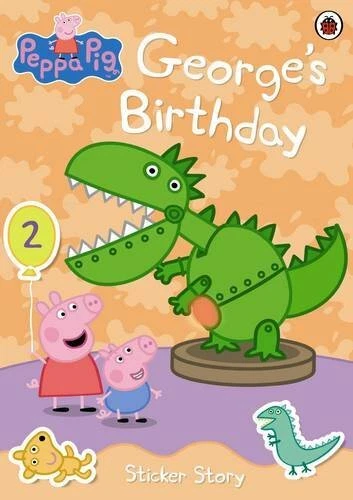 PEPPA PIG: GEORGE'S Birthday Sticker Book by Ladybird(Ladybird ...