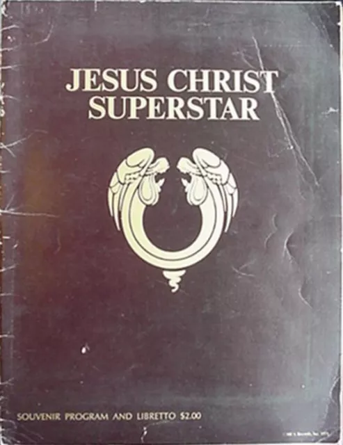 1971 Jesus Christ Superstar Broadway Production Program/Libretto (Bruce Scott