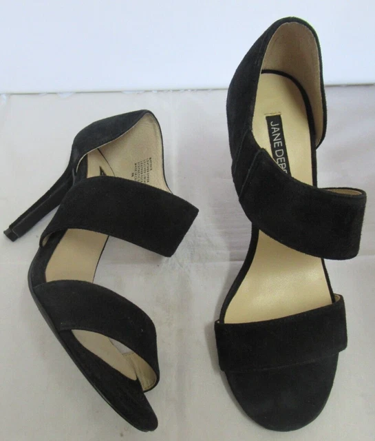 LADIES BLACK SUEDE Leather 'Jane Debster Mayfair' Classy Heels