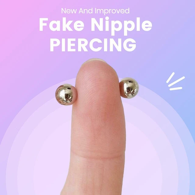 Nipple Bar Magnetic Nipple Rings Non Piercing Sexy Body P9B1 Jewelry 8mm Z5W9