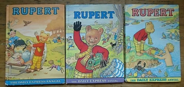 Rupert Annuals 1975 / 76 & 78