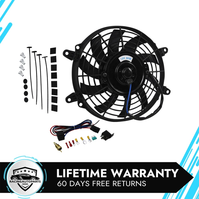 9 INCH THERMO Fan Mounting Puller Pull Push Electric Intercooler