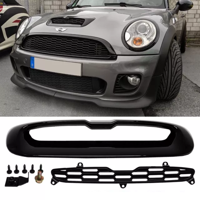 Hatch Piano Gloss Black Bonnet Scoop Air MK2 MINI Cooper S R55 R56 R57 R58 R59