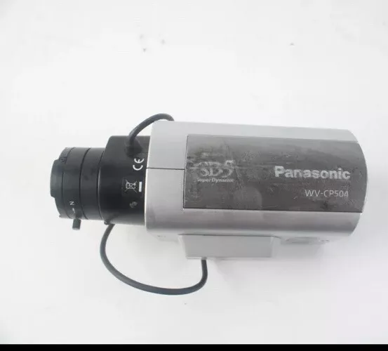 Panasonic WV-CP504 Color CCTV Camera / With Lens