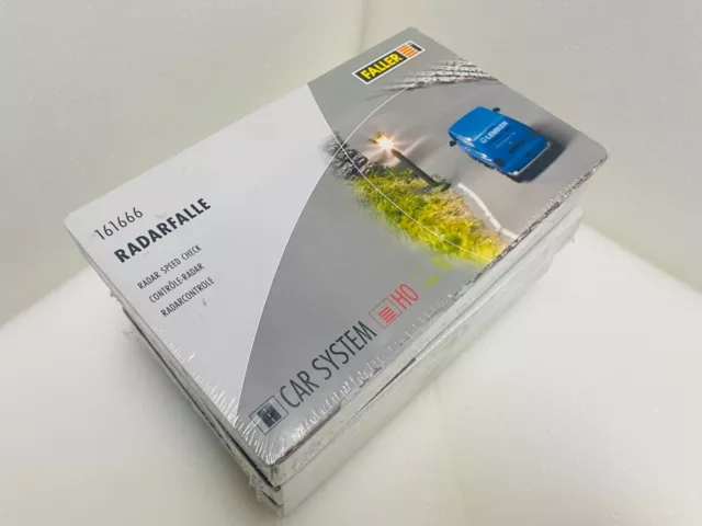 3 Faller 161666 Car System Radar speed check Radarfalle for HO NEW