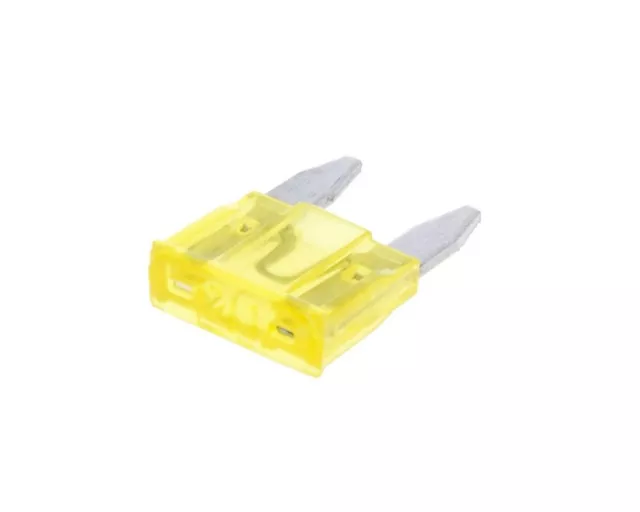 lame de fusible fusible Mini 11,1mm 20A jaune