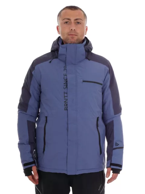 Brunotti Ski Jacket Snowboard Jacket Snow Jacket Blau Rhine 15k Warm