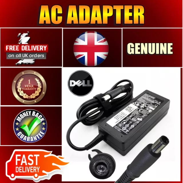 65W Original Fit Dell INSPIRON N5030 Laptop AC Adapter Power Supply Charger UK