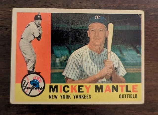 1960 Topps Baseball Complete Set 572/572 Mantle, Mays, Yaz RC, McCovey RC