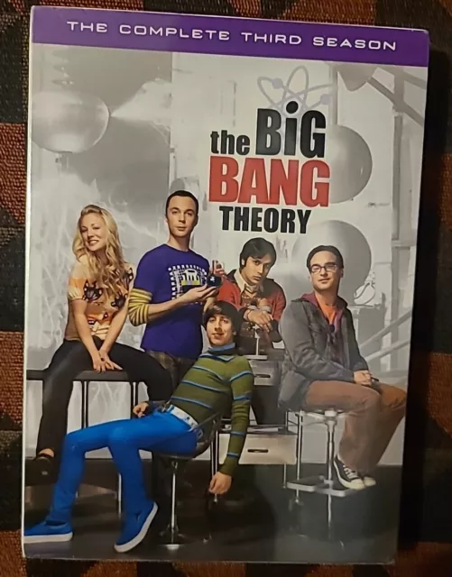 The Big Bang Theory: The Complete Third Season 3 (DVD, 2009) New Sealed