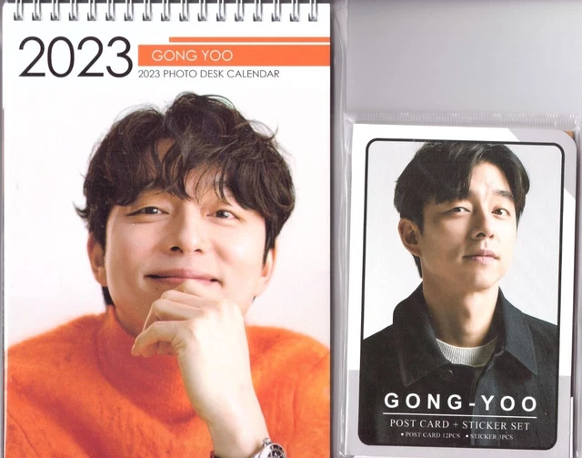 GONG YOO (NEW) Calendar Year 2023 & 2024 + [Post Card Set] KActor 2208