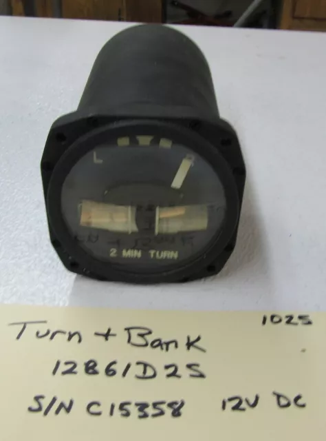 Turn and Bank Indicator M/N 12P61-D2S