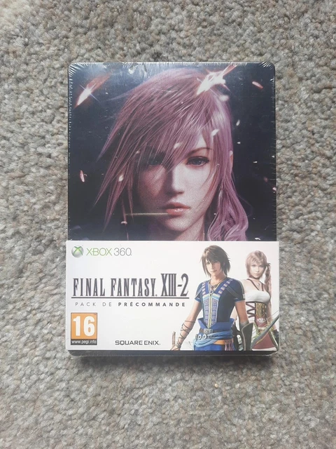 Steelbook Final Fantasy XIII-2 Xbox 360 - Pack Précommande - Neuf Sous Blister