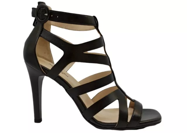Sandali da donna Nero Giardini E012853DE scarpe casual eleganti tacchi alti neri