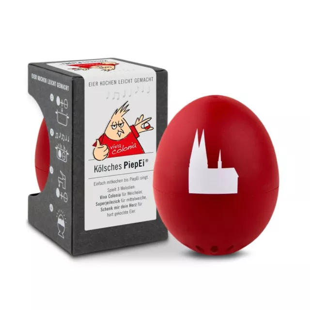 Brainstream PiepEi Köln Eieruhr zum Mitkochen Egg Timer