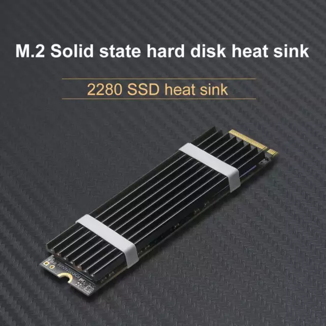 M.2 NVME NGFF 2280 SSD Solid State Hard Disk Heat Sink M.2 SSD NVMe Heat Sink Ra