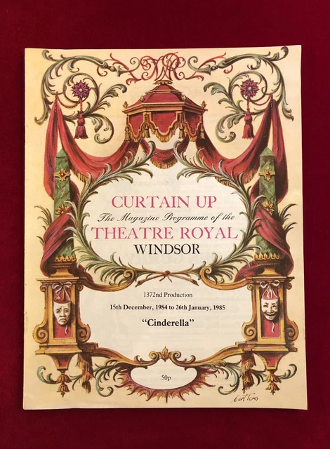 Pantomime Programme CINDERELLA 1984 1985 Theatre Royal Windsor Pantomime Programme Panto ...