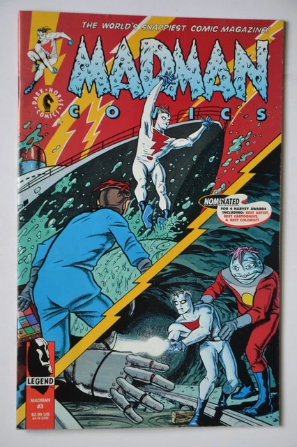 Madman Comics # 3 VG/F August 1994 Dark Horse Comics