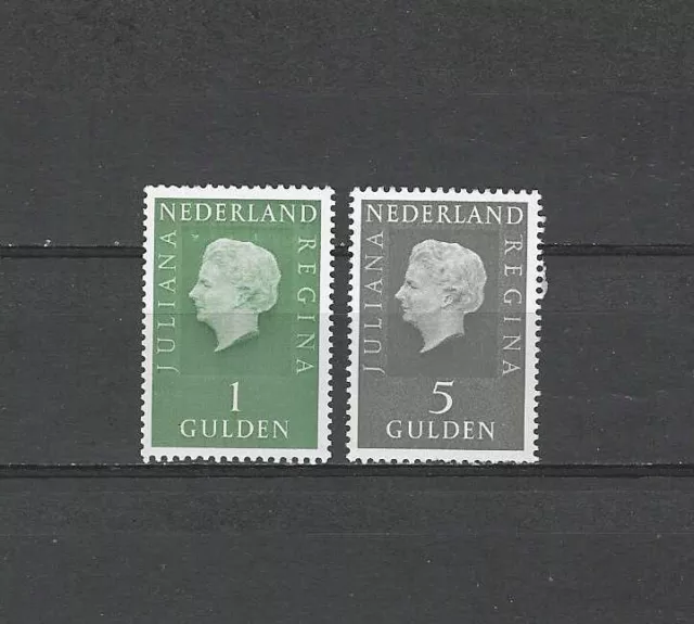 Netherlands , 1969/75 , Queen Juliana , Set Of 2 Stamps , Perf , Mnh , Cv$3.40