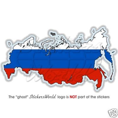 Russia Federazione Russa MUNDI-Bandiera Adesivo per auto, bustina