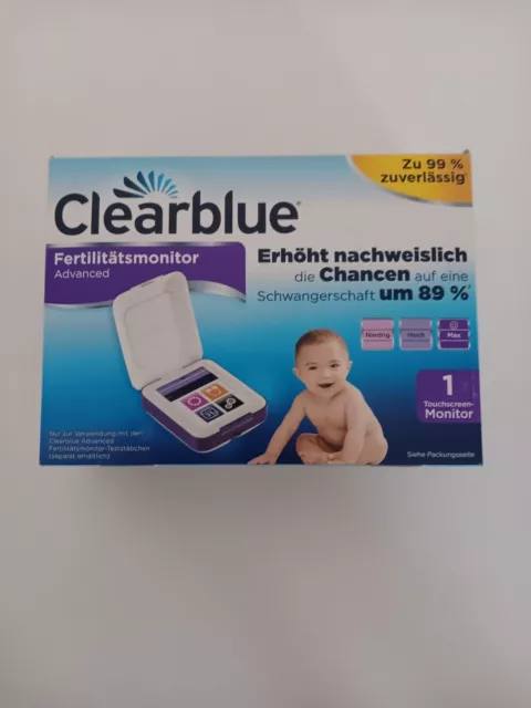 Clearblue Fertilitätsmonitor Advanced + Teststäbchen