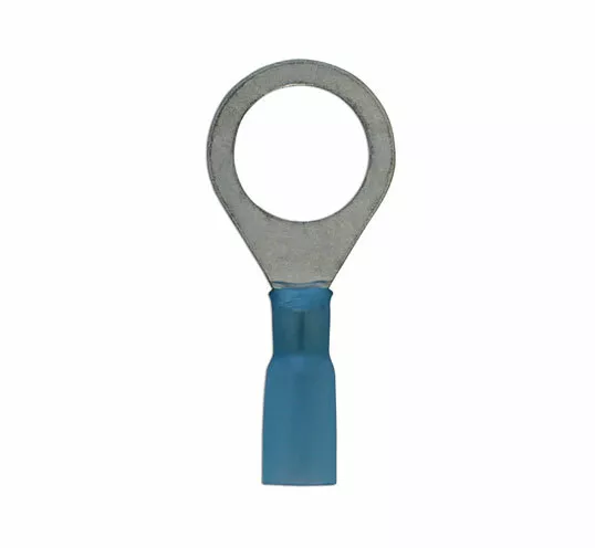 Connect 30208 Blue Heatshrink Ring Terminal 12.5mm Pk 25