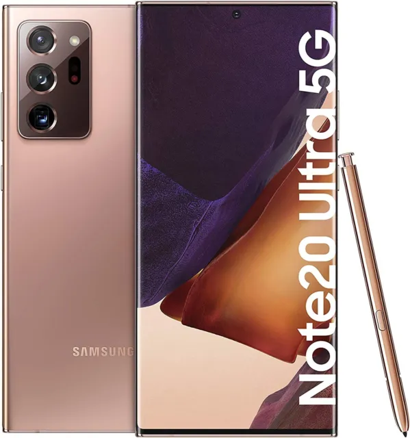 Samsung Galaxy Note 20 Ultra 5G N986B/DS Smartphone 256GB Mystic Bronze