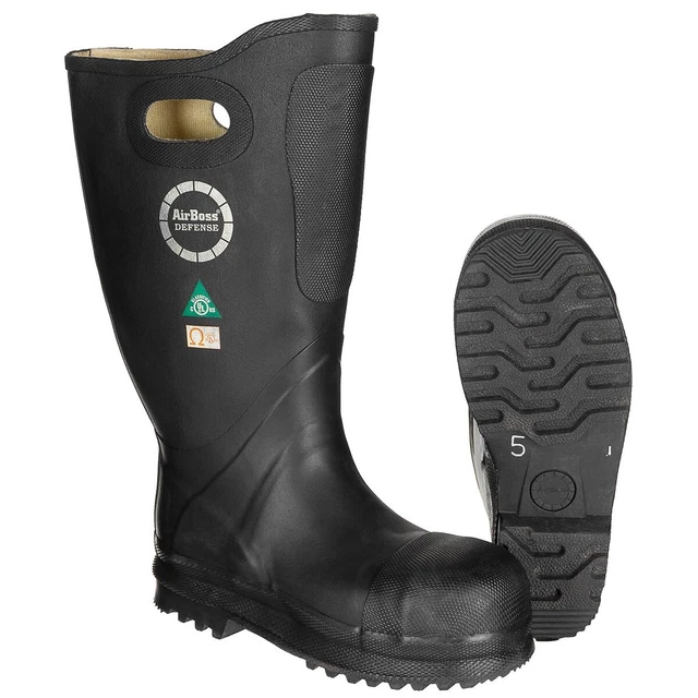 Bottes Bundeswehr En Caoutchouc Originales - Imperméables, Taille 37-48, Occasion Très Bon état