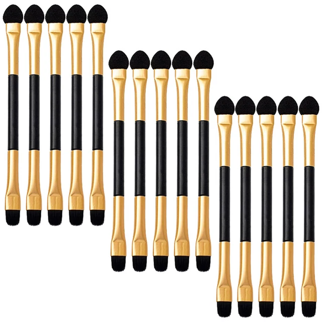 15 pcs Doppelköpfige Lidschattenbürsten Kosmetische Augenbürsten Lidschatten 3