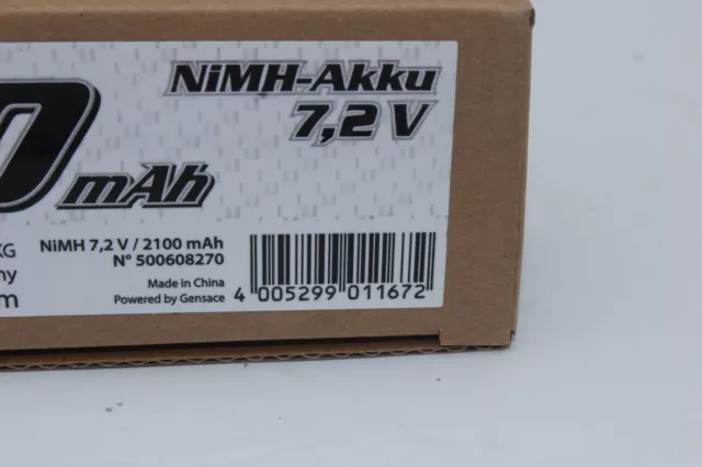 !! SALE !!    CARSON 500608270   7,2V 2100mAh NiMH Race Akku TAM  NEU OVP 2