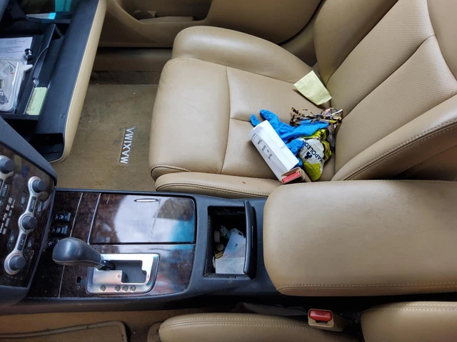 Used Front Lower Center Console fits: 2010 Nissan Maxima floor w/navigation syst