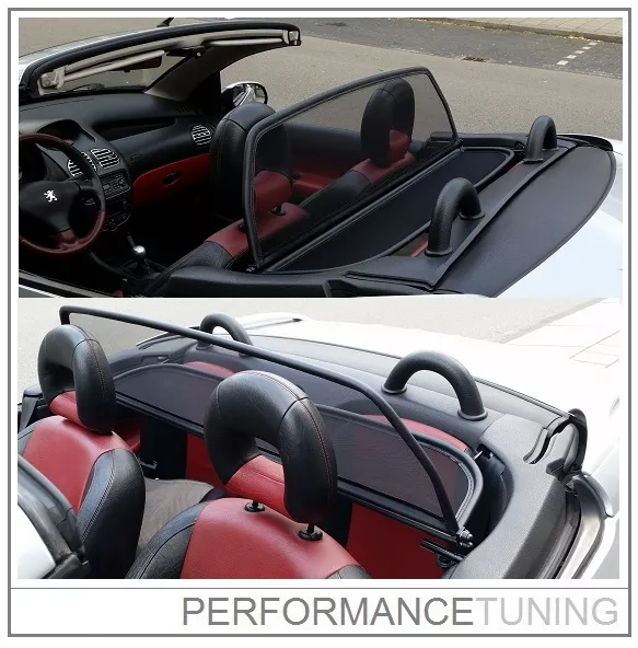 COUPE VENT / Filet anti remous PEUGEOT 206 cc 206cc Cabrio à