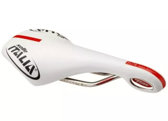 Bike Saddle Selle Italia Flite Team Edition White