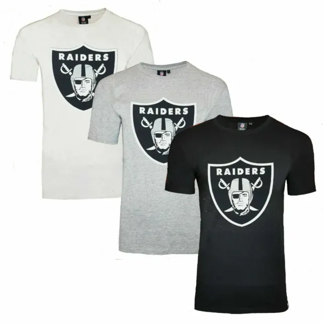 NFL Oakland Raiders Logo T Shirt Mens XS S M American Football Jersey