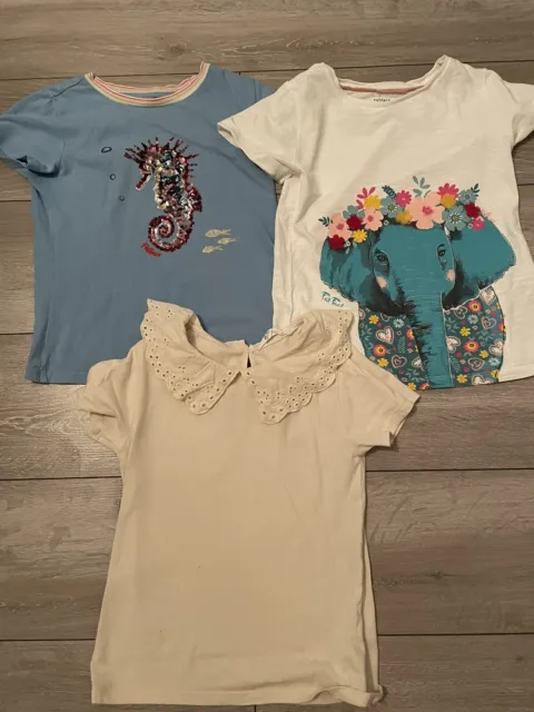 fat face and H and M girls tshirt bundle age 8-9 Year